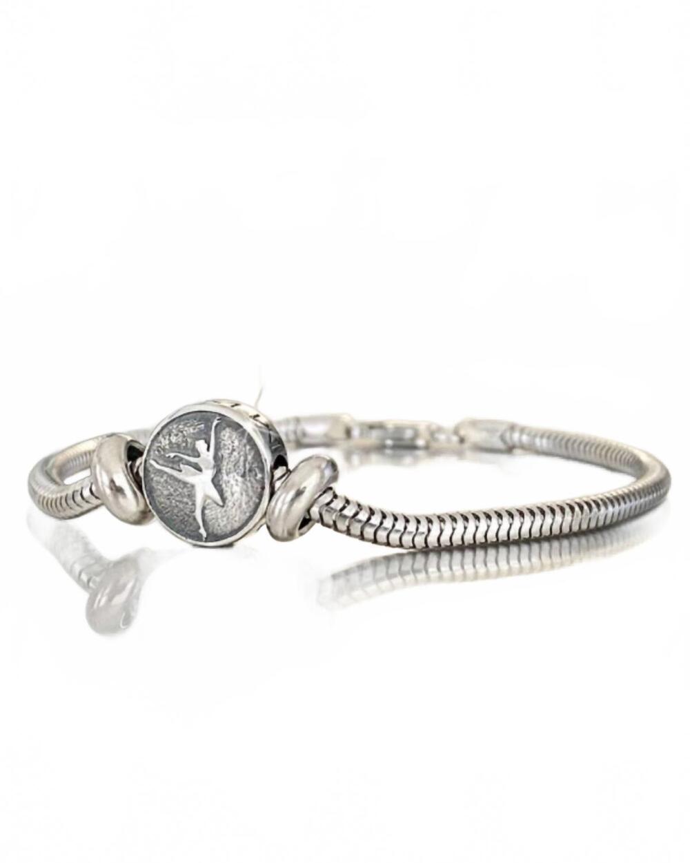 NEW MIKELART women's bracciale pandora charm chunky bracelet in danza arabesque